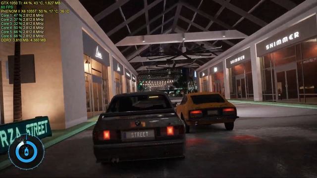 Forza Street GTX 1050 Ti+AMD Phenom 1080p Тест смотреть онлайн
