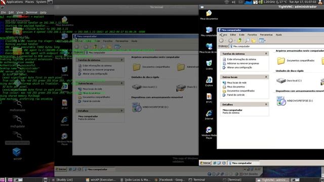 Invadindo Windows XP SP3 VirtualBox смотреть онлайн