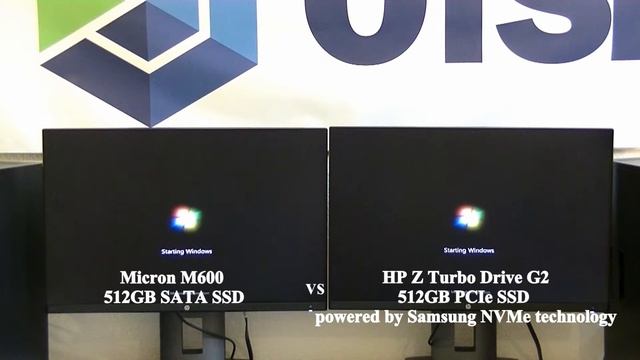 HP Z Turbo Drive G2 PCIe SSD: System Startup Comparison смотреть онлайн