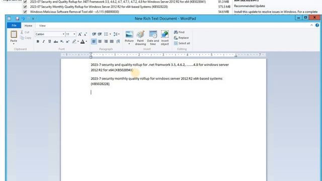 Microsoft Updates 1 (Microsoft Windows server 2012 R2) смотреть онлайн