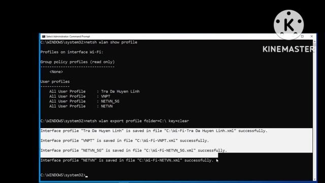 CMD : Find all Wi-Fi passwords with only 1 command | Windows 10 / 11 | ... смотреть онлайн
