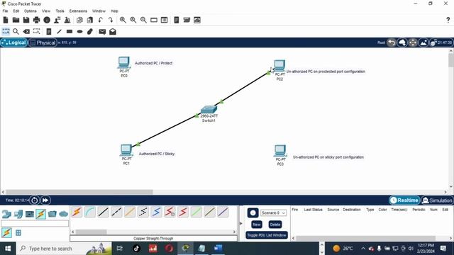 Cisco 2960 Port-Security Configuration смотреть онлайн