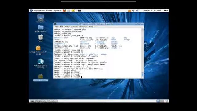 Installing Joomla on Fedora 14 смотреть онлайн