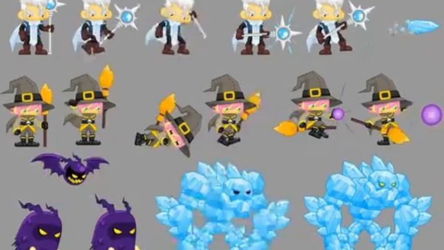 The Witch - Game Sprites смотреть онлайн