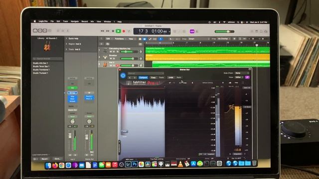 Mixing To -14 LUFs Using Fab Filter Pro L-2 On Logic