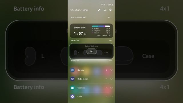 Widgets & Stack Widgets in Quick Panel - One UI 6.1 смотреть онлайн