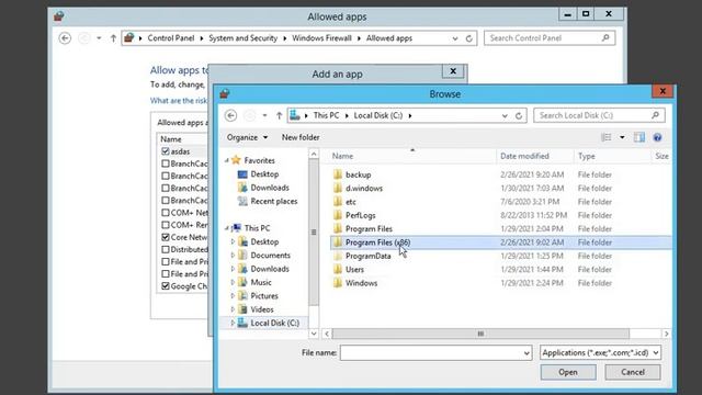HOW TO ALLOW APPS IN WINDOWS FIREWALL смотреть онлайн