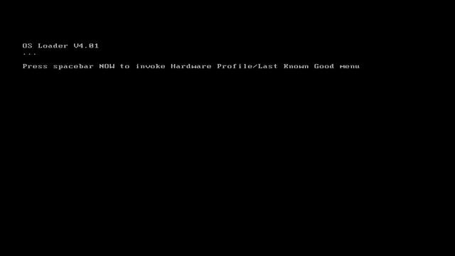 Windows NT 4.0 Workstation reboot time смотреть онлайн