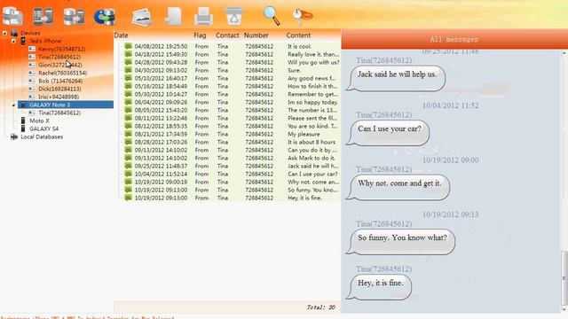 Transfer SMS MMS from iPhone 3GS/4/4S/5 to Galaxy Note 3 смотреть онлайн