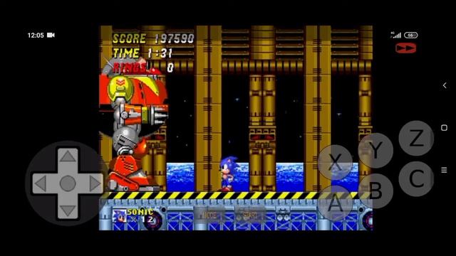 Sonic 2 Ending Android (GenPLUSdroid) смотреть онлайн