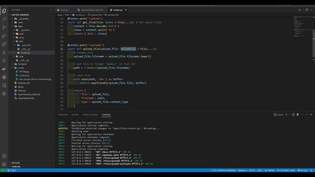 Загрузить\переименовать\скачать файлы с помощью FastAPI смотреть онлайн