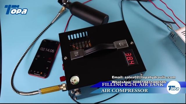 How long does it take for the 12V compressor to fill the cylinder? How to use 12V pcp compressor? смотреть онлайн
