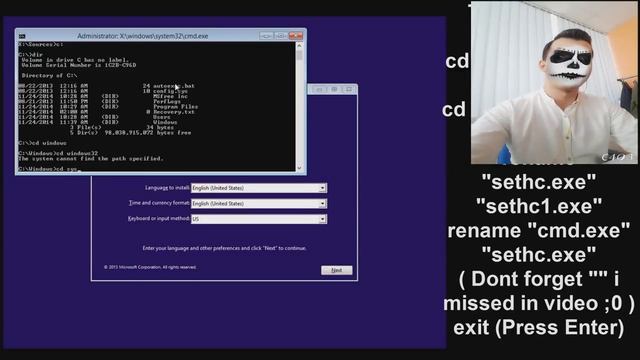 Reset Windows 8 Password Without Software or Reset Disk смотреть онлайн