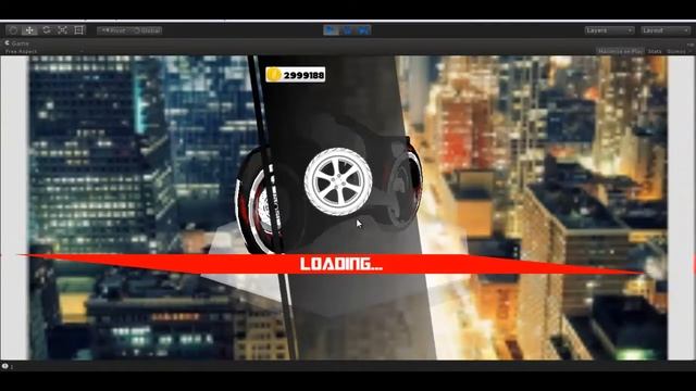 Motorbike Game Neon City смотреть онлайн