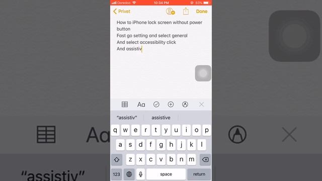 How To IPhone Lock Screen Off Without Using Power Button IPhone 5,6,7,8,plus,x,Max