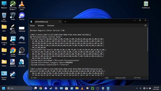 Restoring Personalization right in Control Panel without launching with explorer shell::: смотреть онлайн