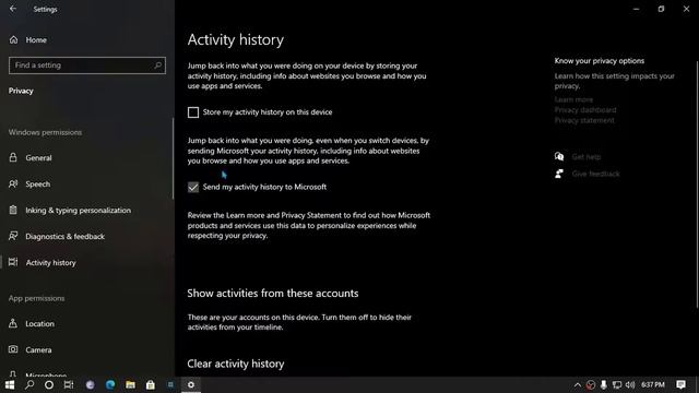 How to turn off windows 10 activity history | 2020 🔥 смотреть онлайн