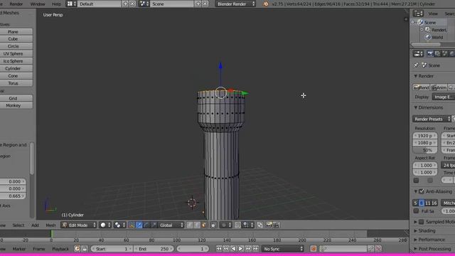 Как сделать фонарик в Blender смотреть онлайн