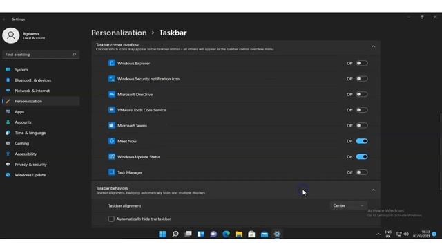 Change Taskbar alignment or position to left in Windows 11 - IT Granules смотреть онлайн