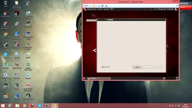Instalando BackTrack R3 No VmWare-HD смотреть онлайн