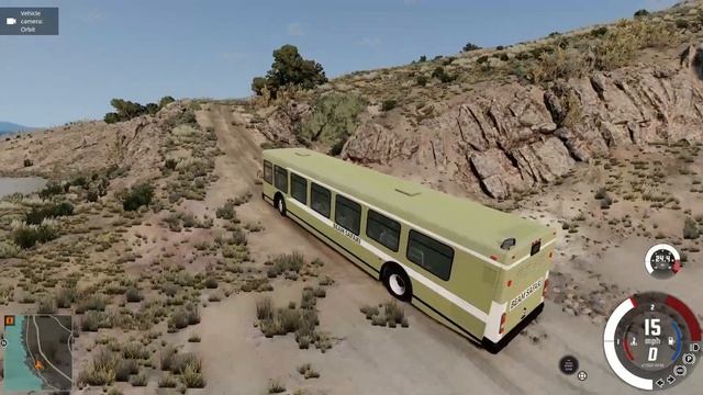 BeamNG - Wentward DT35SE Bus Mod BeamNG Drive Gameplay With Thrustmaster смотреть онлайн