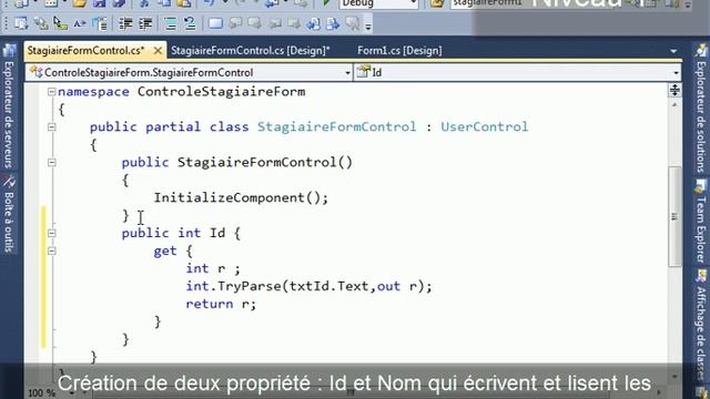 Création de User Control sous WinForm avec C# Niveau 1 смотреть онлайн