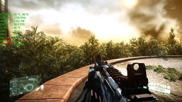 Crysis 2 - i3 4130 + GTX 950 Gargalo ? Teste 900p 1080p+ DSR Nvidia #17 смотреть онлайн