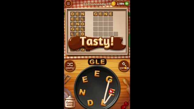Word Cookies Cotton Candy 17 Answers Guide (Android/IOS) смотреть онлайн