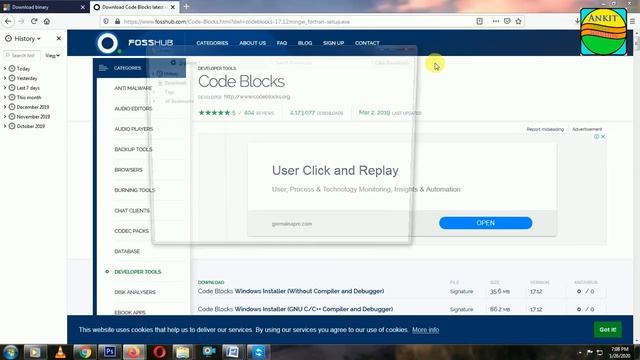 How to download and install Code block in windows by Ankit.mp4 смотреть онлайн