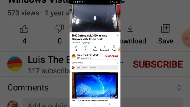 2002 Gateway ML3109 running Windows Vista Home Basic смотреть онлайн