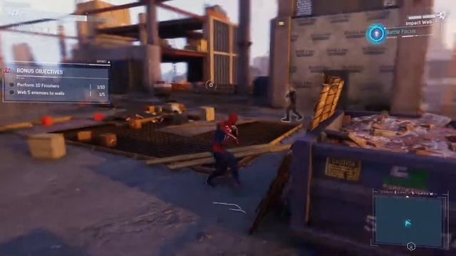 Spider Man Remasterd PC Edition | Construction Site Mission |#1 смотреть онлайн