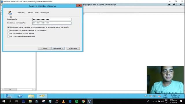 CREAR UNA UNIDAD ORGANIZATIVA WINDOWS SERVER 2012 смотреть онлайн