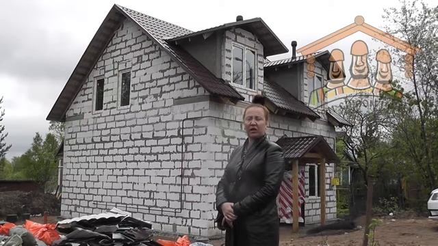 Видеоотзыв ||| Строительство коробки из газобетона смотреть онлайн