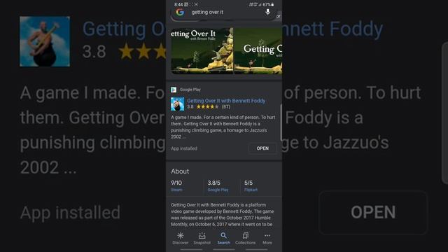 (120MB) How To Download Getting Over It On Android / ios !! 100 % Working !! Offline смотреть онлайн
