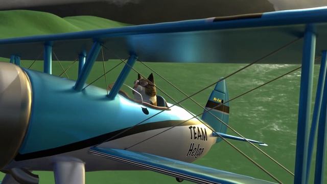 Helga The Cat tries Air Racing- Animated Short Film смотреть онлайн