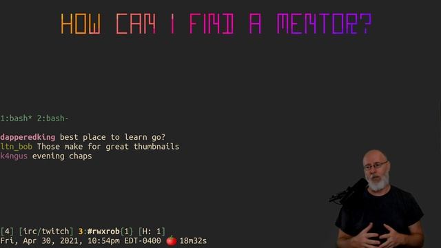 How can I find a mentor? [20210430224801] смотреть онлайн