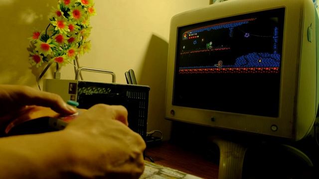 Gaming on CRT | PC Games | Bucket Knight | Apple Studio Display 21inch CRT Monitor смотреть онлайн