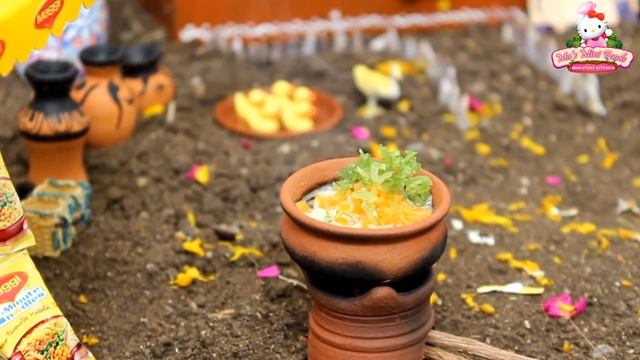 MINIATURE MAGGI RECIPE - TINY FOODS - MINIATURE COOKING - MINI FOODS - MMF E#10 смотреть онлайн