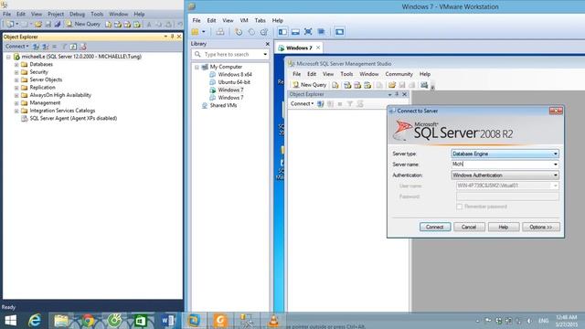 [Windows Authentication]SQL_ConnectDB_From_Client_To_Server (WinAcc - 2) _ Version 1 смотреть онлайн