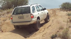 isuzu rodeo podjazd  4x4 3.2 v6