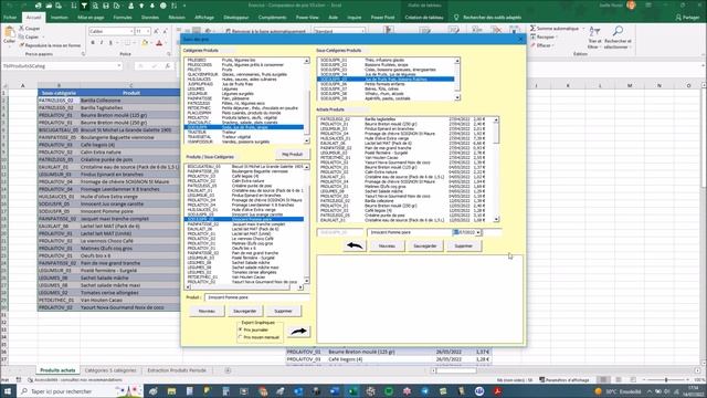 Excel 2019 - VBA - Application Suivi Prix V2 смотреть онлайн