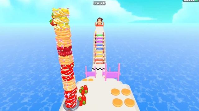 Pancake Run - Gameplay Walkthrough - All Levels (IOS, Android) смотреть онлайн