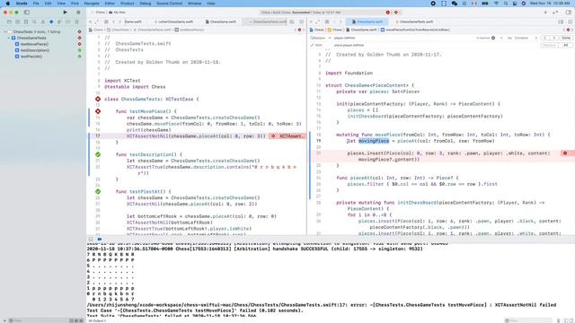 SwiftUI macOS 014: Creating function movePiece(..) for ChessGame смотреть онлайн