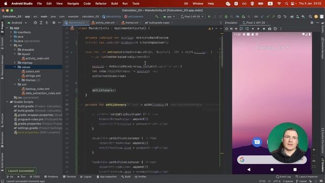 Android. Калькулятор. 19. Фіксаємо Креш! lateinit property uninitialized смотреть онлайн