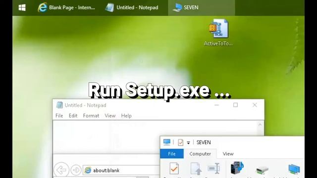 ActiveToTop - Workaround to the pesky Windows 10 Taskbar always on top смотреть онлайн