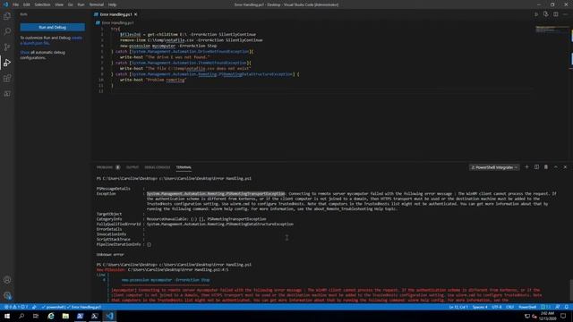 22. Try/Catch - Part II - PowerShell Deep-Dive смотреть онлайн