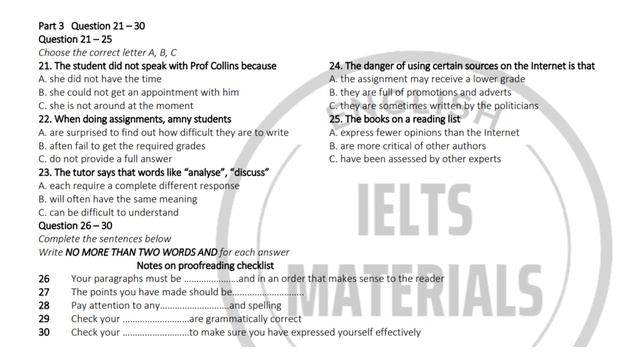 IELTS Listening 2023 - Actual Test 27.01.2023 (with Answer Keys) смотреть онлайн