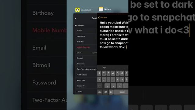 How to put Snapchat into dark mode! (iOS 15) смотреть онлайн