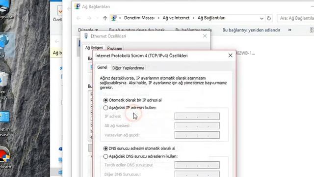 Windows 10 DNS Değiştirme смотреть онлайн