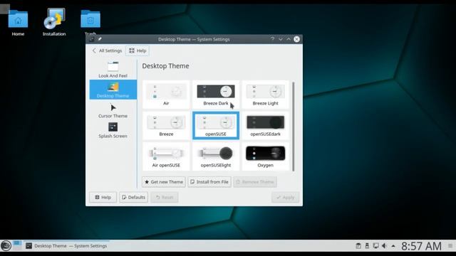 openSUSE Tumbleweed KDE (Snapshot 2017-06-22) смотреть онлайн